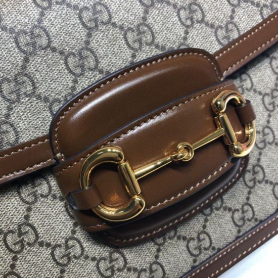 Replica Gucci 1955 Horsebit Small Shoulder Bag 602204 Brown Replica Gucci 1955 Horsebit Small Shoulder Bag 602204 Brown