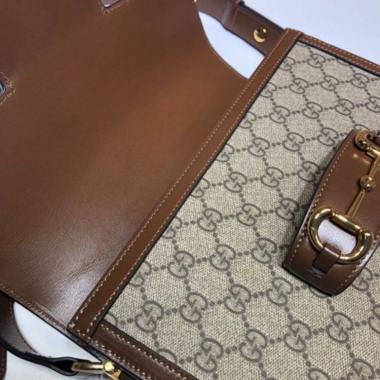 Replica Gucci 1955 Horsebit Small Shoulder Bag 602204 Brown Replica Gucci 1955 Horsebit Small Shoulder Bag 602204 Brown