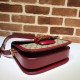 Fake Gucci 1955 Horsebit Small Shoulder Bag 602204 Red Replica Replica Gucci 1955 Horsebit Small Shoulder Bag 602204 Red