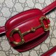 Fake Gucci 1955 Horsebit Small Shoulder Bag 602204 Red Replica Replica Gucci 1955 Horsebit Small Shoulder Bag 602204 Red