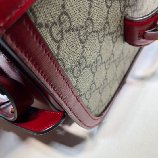 Fake Gucci 1955 Horsebit Small Shoulder Bag 602204 Red Replica Replica Gucci 1955 Horsebit Small Shoulder Bag 602204 Red