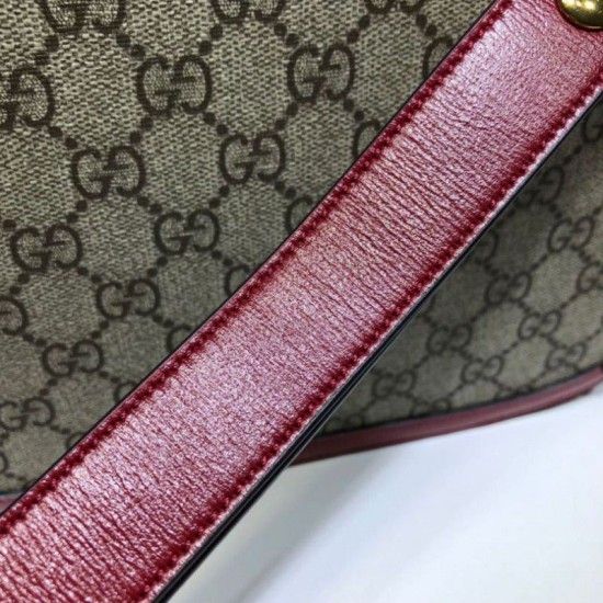 Fake Gucci 1955 Horsebit Small Shoulder Bag 602204 Red Replica Replica Gucci 1955 Horsebit Small Shoulder Bag 602204 Red