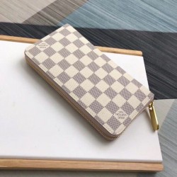 Replica Louis Vuitton Zippy Wallet Damier Azur Canvas N63503