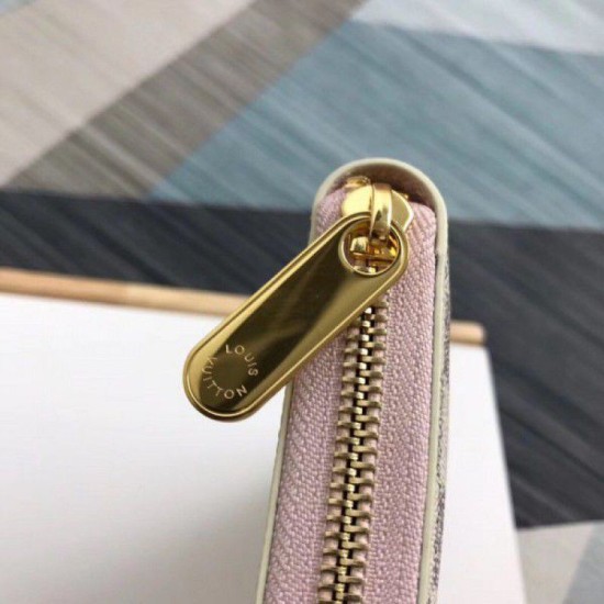 Replica Louis Vuitton Zippy Wallet Damier Azur Canvas N63503