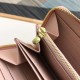 Replica Louis Vuitton Zippy Wallet Damier Azur Canvas N63503