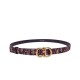 Replica Christian Dior Saddle Dior Oblique Belt Red
