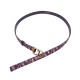Replica Christian Dior Saddle Dior Oblique Belt Red