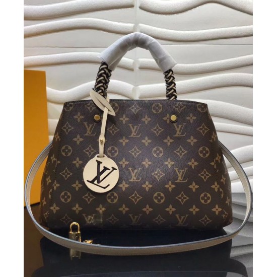 Replica Louis Vuitton Montaigne MM M45310 Brown