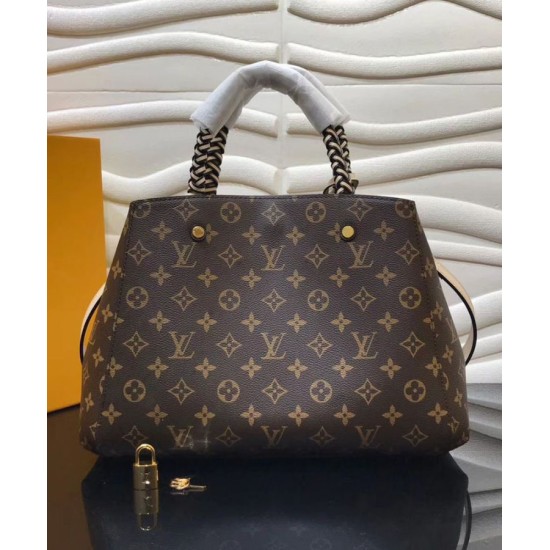 Replica Louis Vuitton Montaigne MM M45310 Brown