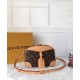 Fake Louis Vuitton Deauville Mini Bag M45528 Brown Replica