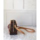 Fake Louis Vuitton Deauville Mini Bag M45528 Brown Replica
