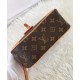 Fake Louis Vuitton Deauville Mini Bag M45528 Brown Replica