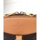 Fake Louis Vuitton Deauville Mini Bag M45528 Brown Replica