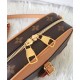 Fake Louis Vuitton Deauville Mini Bag M45528 Brown Replica