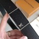 Replica Louis Vuitton Metropole 35MM Belt Taiga Leather M0002S