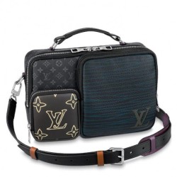 Replica Louis Vuitton Messenger Multipocket Monogram Eclipse M45457