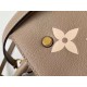 Replica Louis Vuitton Montaigne BB Bag In Tourterelle Gray Leather M45489