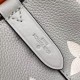 Replica Louis Vuitton NeoNoe MM Bag In Tourterelle Gray Leather M45555