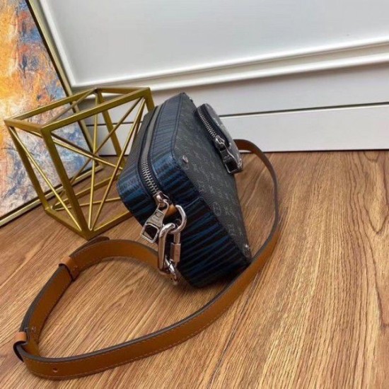 Fake Louis Vuitton Volga On Strap Monogram Eclipse M69688 Replica