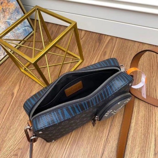 Fake Louis Vuitton Volga On Strap Monogram Eclipse M69688 Replica