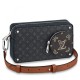 Fake Louis Vuitton Volga On Strap Monogram Eclipse M69688 Replica