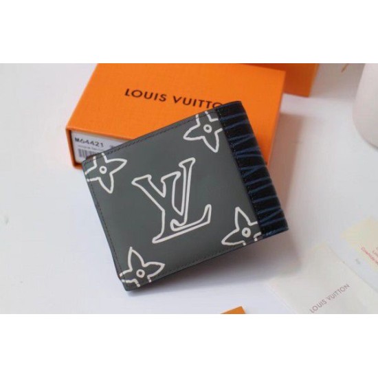 Replica Louis Vuitton Multiple Wallet Monogram Calfskin M69699