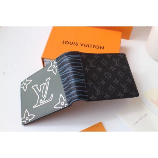 Replica Louis Vuitton Multiple Wallet Monogram Calfskin M69699