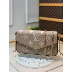 Fake Louis Vuitton Felicie Pochette Monogram Empreinte M69977 Replica