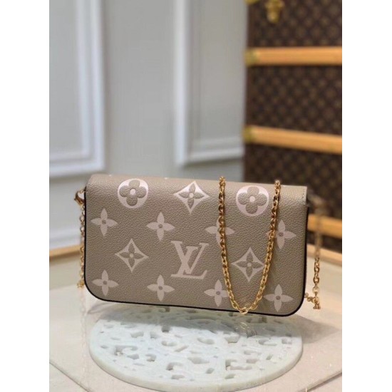 Fake Louis Vuitton Felicie Pochette Monogram Empreinte M69977 Replica