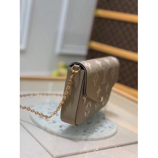 Fake Louis Vuitton Felicie Pochette Monogram Empreinte M69977 Replica