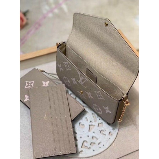 Fake Louis Vuitton Felicie Pochette Monogram Empreinte M69977 Replica