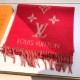 Replica Louis Vuitton Red Reykjavik Scarf M70813