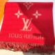 Replica Louis Vuitton Red Reykjavik Scarf M70813