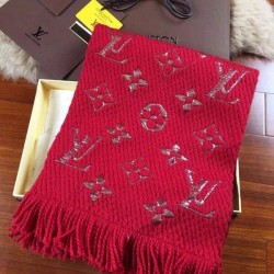 Fake Louis Vuitton Logomania Shine Scarf M75832 Replica