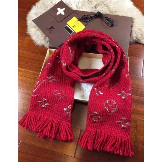 Fake Louis Vuitton Logomania Shine Scarf M75832 Replica