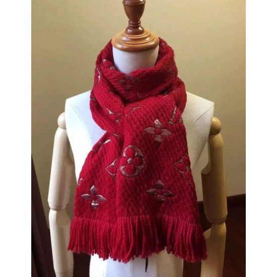 Fake Louis Vuitton Logomania Shine Scarf M75832 Replica