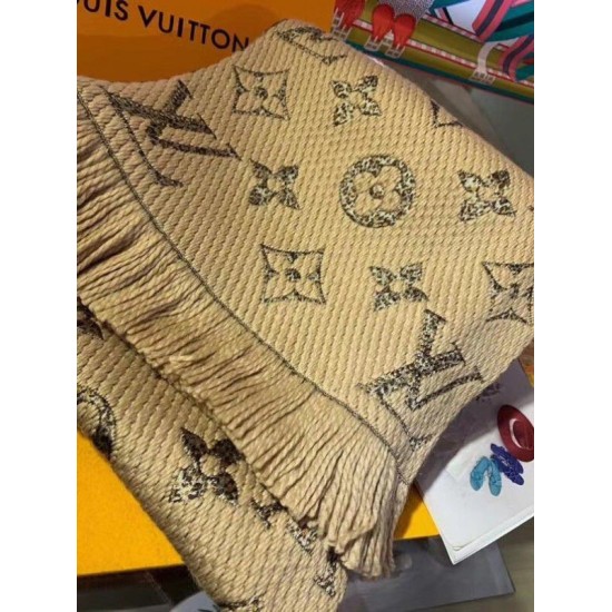 Replica Louis Vuitton Monogram Giant Jungle Logomania Scarf M75884