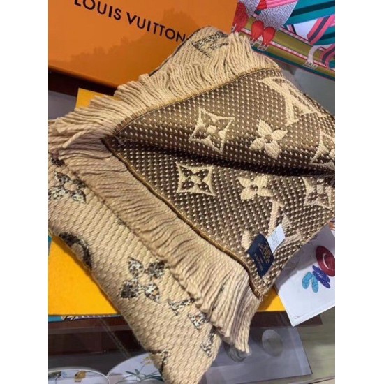 Replica Louis Vuitton Monogram Giant Jungle Logomania Scarf M75884