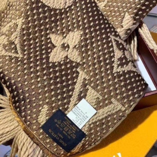 Replica Louis Vuitton Monogram Giant Jungle Logomania Scarf M75884