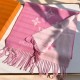 Replica Louis Vuitton Pink Reykjavik Scarf M76066