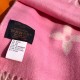Replica Louis Vuitton Pink Reykjavik Scarf M76066