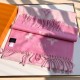 Replica Louis Vuitton Pink Reykjavik Scarf M76066