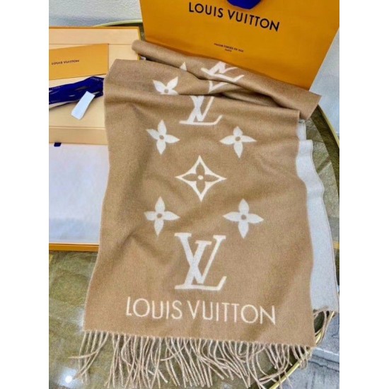 Replica Louis Vuitton Sable Reykjavik Scarf M76067