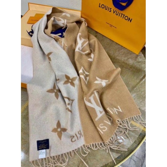 Replica Louis Vuitton Sable Reykjavik Scarf M76067