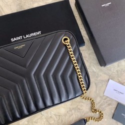 Replica YSL Saint Laurent Joan Camera Bag Black