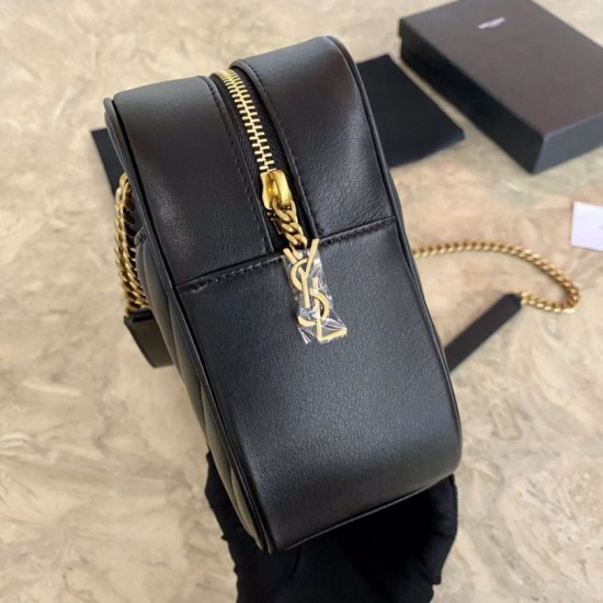 Replica YSL Saint Laurent Joan Camera Bag Black Replica YSL Saint Laurent Joan Camera Bag Black
