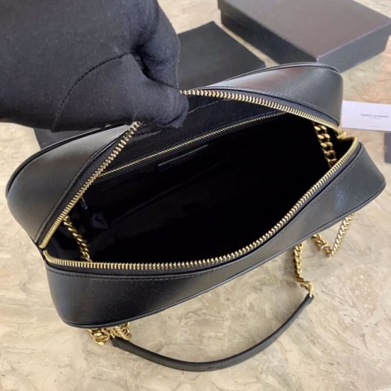 Replica YSL Saint Laurent Joan Camera Bag Black Replica YSL Saint Laurent Joan Camera Bag Black