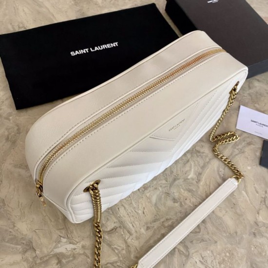 Replica YSL Saint Laurent Joan Camera Bag Coffee Fake YSL Saint Laurent Joan Camera Bag Coffee Replica