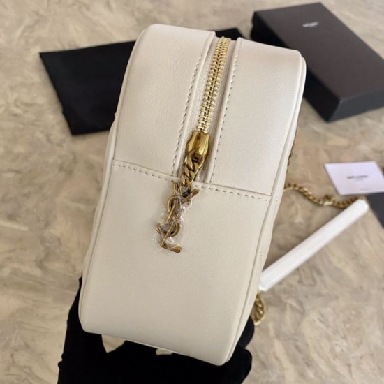 Replica YSL Saint Laurent Joan Camera Bag Coffee Fake YSL Saint Laurent Joan Camera Bag Coffee Replica