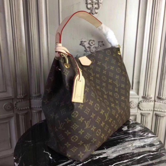 Replica Louis Vuitton Graceful MM Bag Monogram Canvas M43704 Replica Louis Vuitton Graceful MM Bag Monogram Canvas M43704